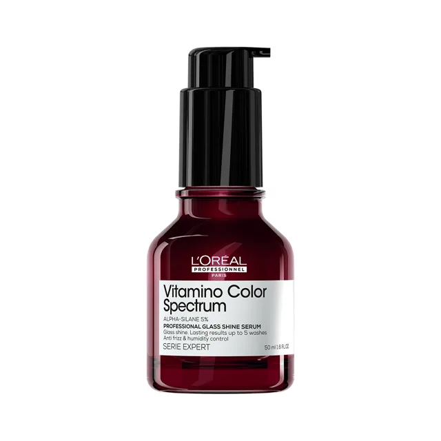 L'Oréal Professionnel Bezoplachové sérum na vlasy Vitamino Color Spectrum (Professional Glass Shine Serum) 50 ml