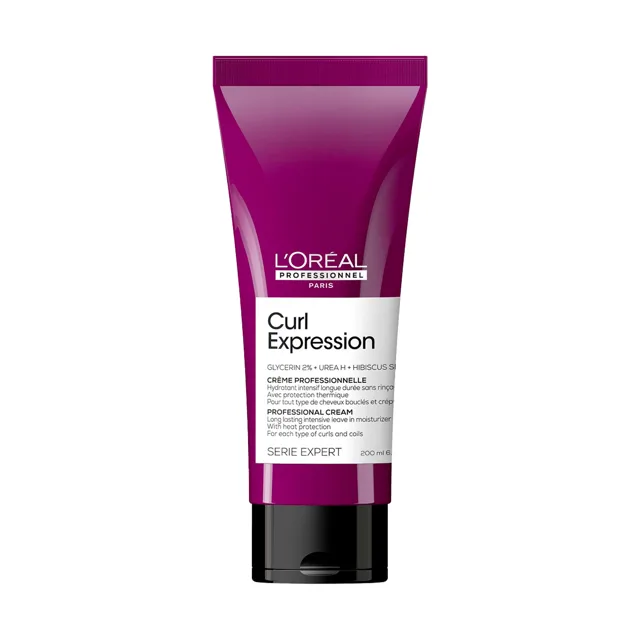 L'Oréal Professionnel Bezoplachový krém pro kudrnaté a vlnité vlasy Curl Expression Long Lasting Moisturizer (Professional Cream) 200 ml