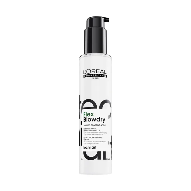 L'Oréal Professionnel Bezoplachový termoochranný krém s tvarovou pamětí Serie Expert Blow-Dry Fluidifier (Shape Memory Cream - Leave in) 150 ml