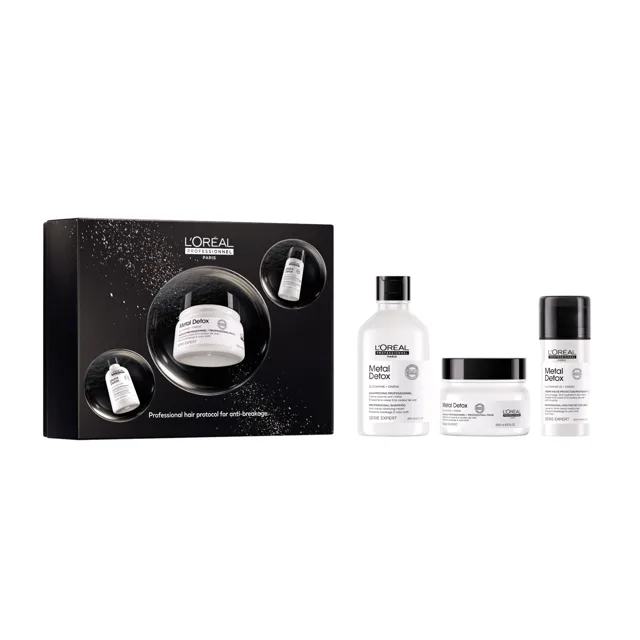 L'Oréal Professionnel Dárková sada Metal Detox Trio