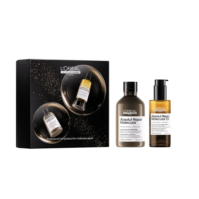 L'Oréal Professionnel Dárková sada Serie Expert Absolut Repair Molecular Duo