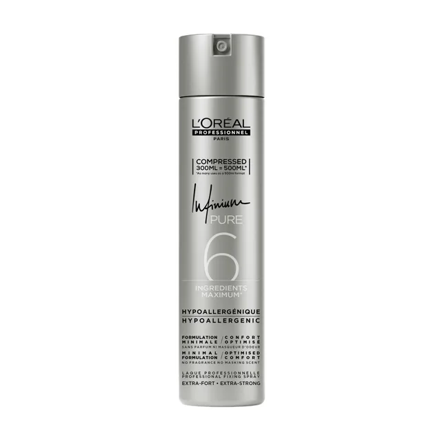 L'Oréal Professionnel Lak na vlasy s extra silnou fixací Infinium Pure (Extra Strong Hairspray) 300 ml