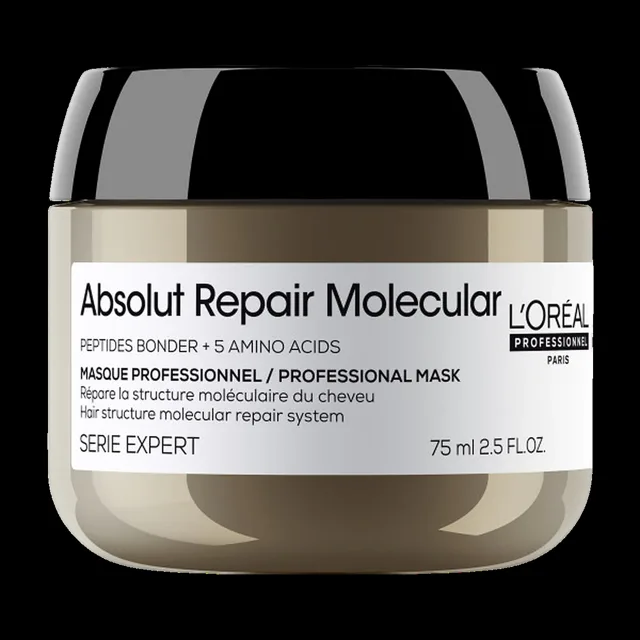L'Oréal Professionnel Maska pro poškozené vlasy Absolute Repair Molecular (Professional Mask) 75 ml