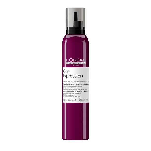 L'Oréal Professionnel Multifunkční krémová pěna pro kudrnaté a vlnité vlasy Curl Expression 10-in-1 (Professional Cream-in-Mousse) 250 ml