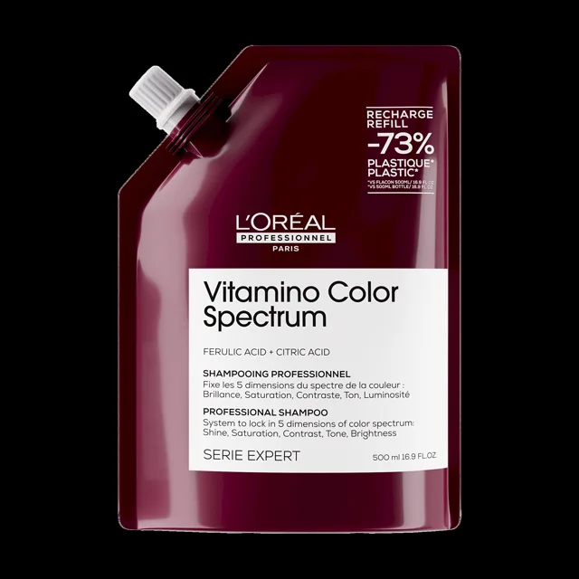 L'Oréal Professionnel Šampon pro barvené vlasy Vitamino Color Spectrum (Professional Shampoo) 500 ml- náhradní náplň