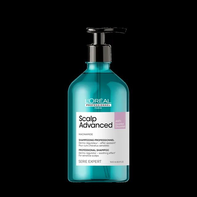 L'Oréal Professionnel Šampon pro citlivou pokožku hlavy Scalp Advanced Anti-Discomfort Dermo (Regulator Shampoo) 500 ml