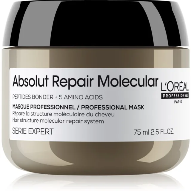 L’Oréal Professionnel Serie Expert Absolut Repair Molecular hloubkově posilující maska na vlasy 75 ml
