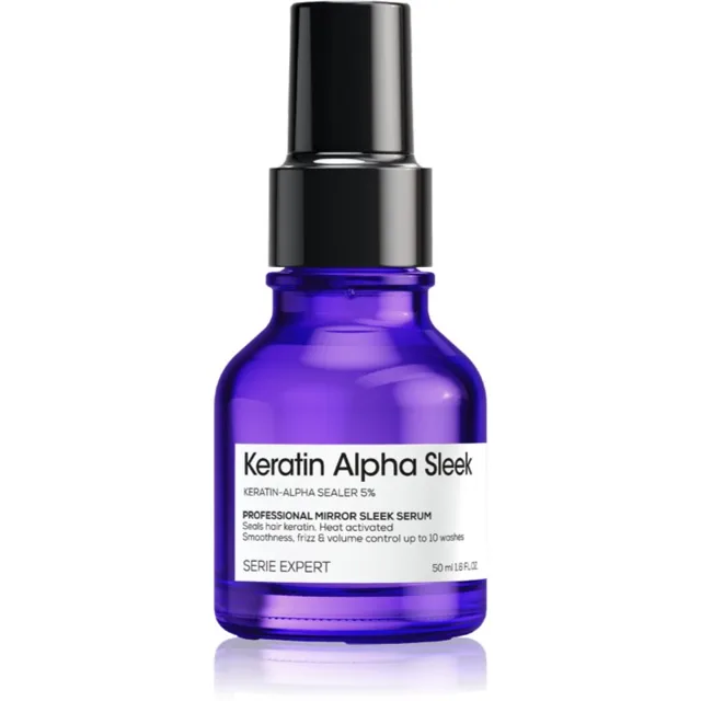 L’Oréal Professionnel Serie Expert Keratin Alpha Sleek vyhlazující sérum pro lesk a hebkost vlasů 50 ml