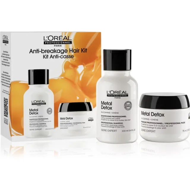 L’Oréal Professionnel Serie Expert Metal Detox dárková sada pro barvené a poškozené vlasy pro ženy