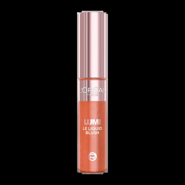 L'Oréal Tekutá tvářenka Lumi Liquid Blush Glowy 627 Warm Peach