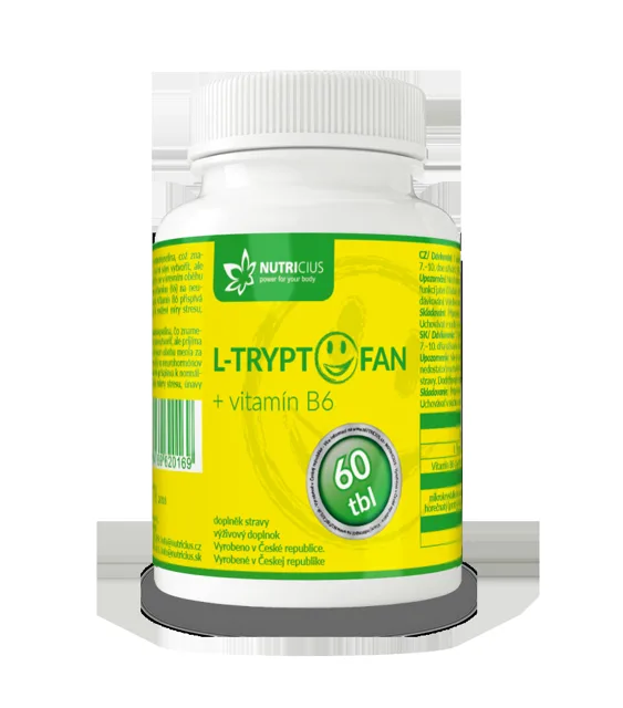 L-Tryptofan + vit.B6 200mg/2.5mg tbl.60