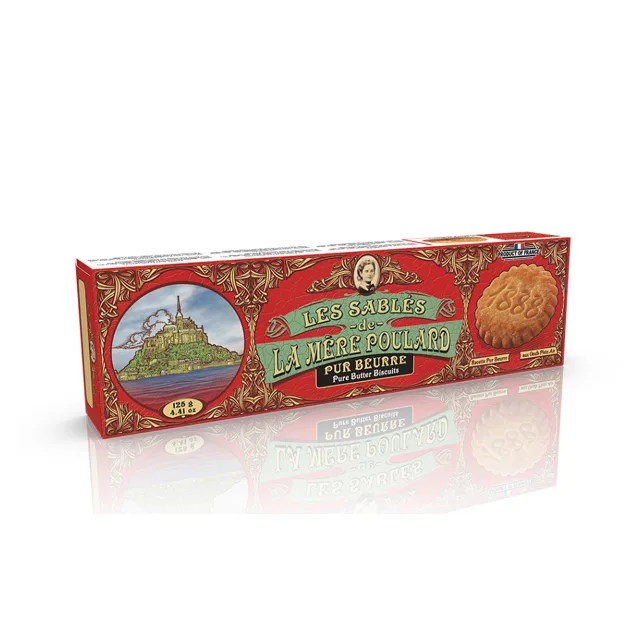 LA MÉRE POULARD Pur Beurre máslové sušenky 125 g