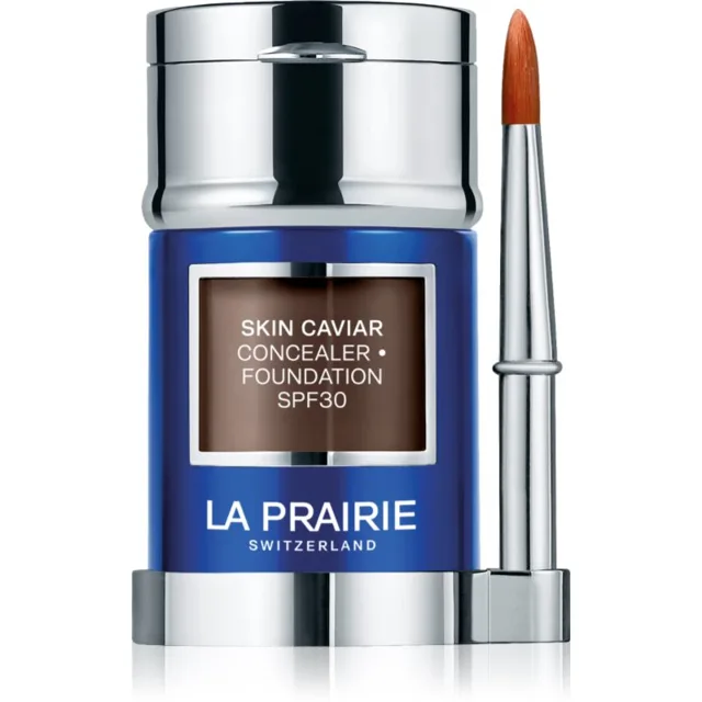 La Prairie Skin Caviar Concealer Foundation make-up a korektor SPF 30 odstín Warm Chestnut W-80 30 ml