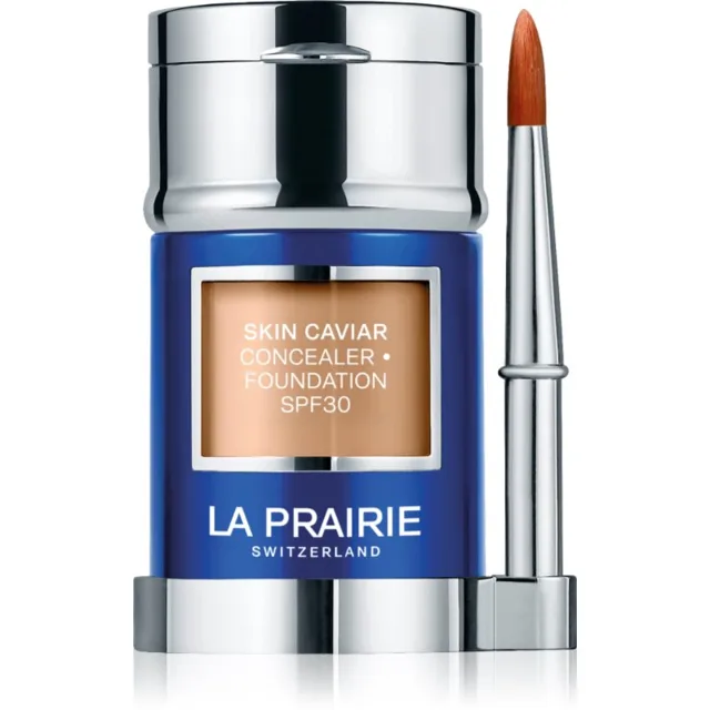 La Prairie Skin Caviar Concealer Foundation make-up a korektor SPF 30 odstín Warm Linen NW-15 30 ml