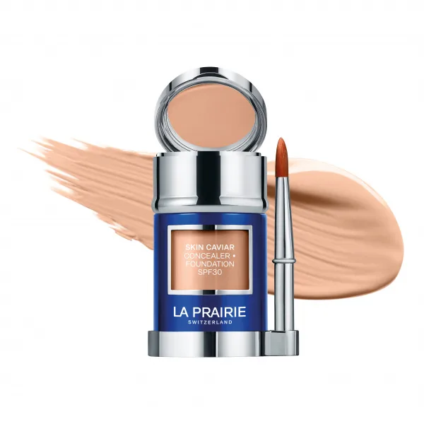 La Prairie Skin Caviar Concealer Foundation SPF 30 pečující make-up a korektor v jednom - Creme Peche 30 ml