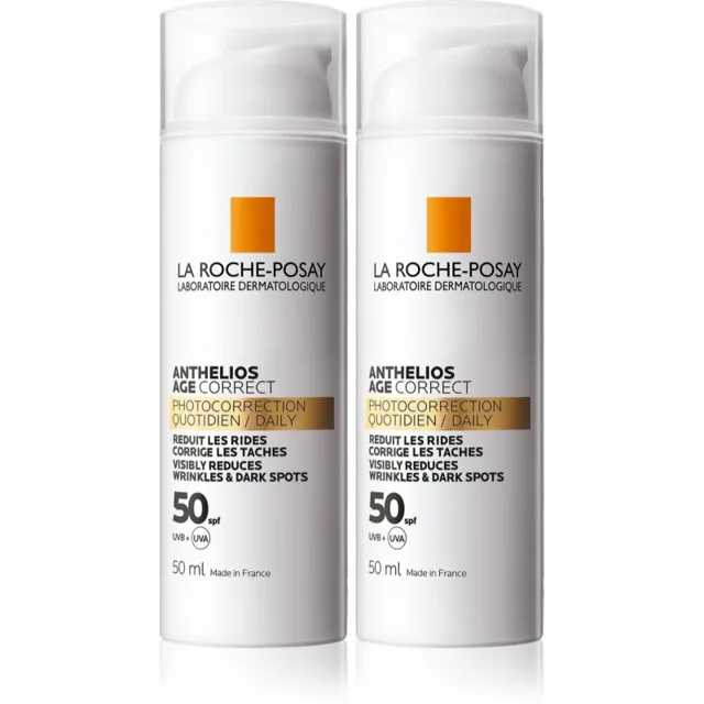 La Roche-Posay Anthelios Age Correct sada proti stárnutí pokožky