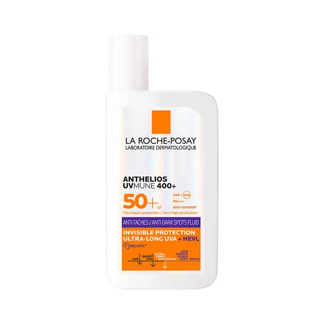 LA ROCHE-POSAY Anthelios UVMUNE 400 fluid na pigmentové skvrny SPF50+ 50ml