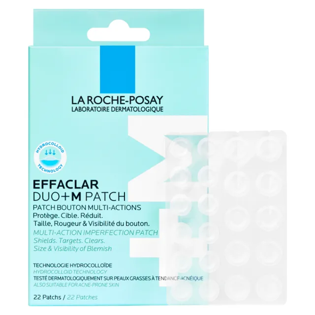 LA ROCHE-POSAY Effaclar Náplasti DUO+M 22 kusů