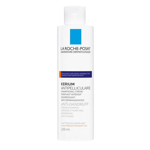 La Roche-posay Kerium šampon suché lupy 200ml