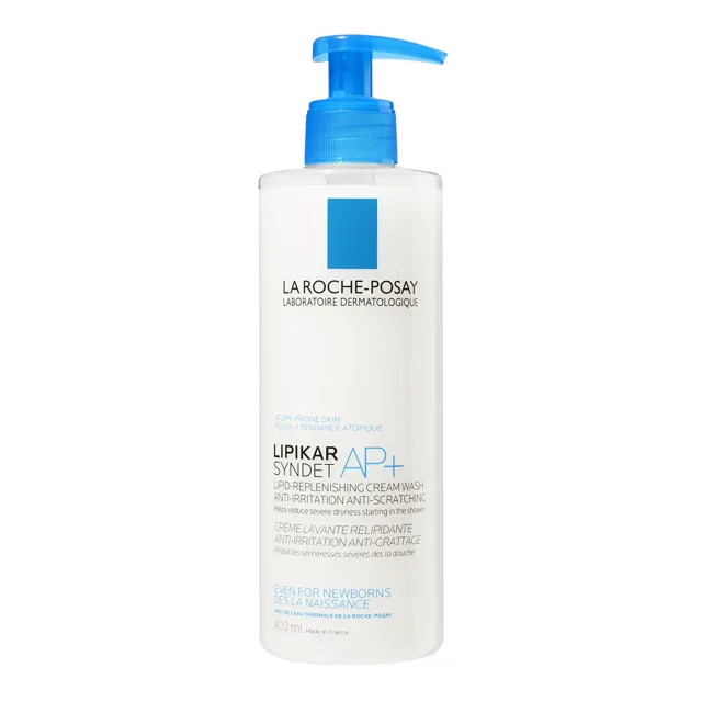 La Roche Posay Lipikar Syndet krémový sprchový gel proti podráždění 400 ml + Relipidační krémový sprchový gel 400 ml