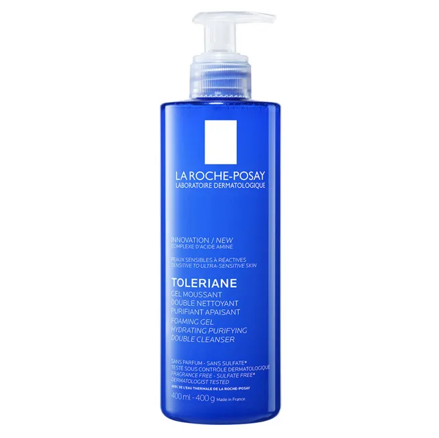 LA ROCHE-POSAY Toleriane Pěnící čistící gel 400 ml