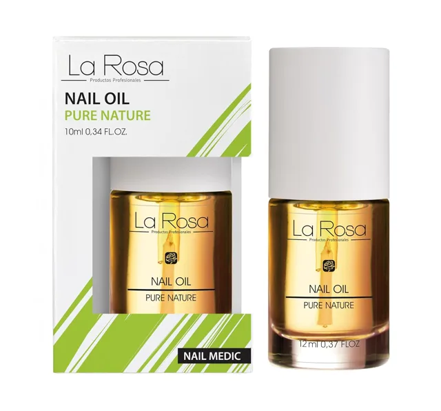 La Rosa - Nail Medic - NAIL OIL - mandlový olej – 10 ml-poškozená krabice