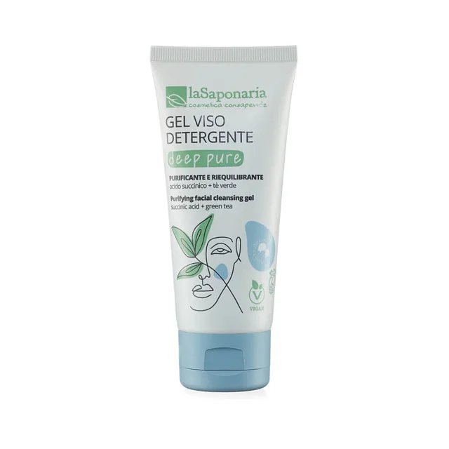 LA SAPONARIA Čisticí gel na obličej Deep Pure BIO 100 ml