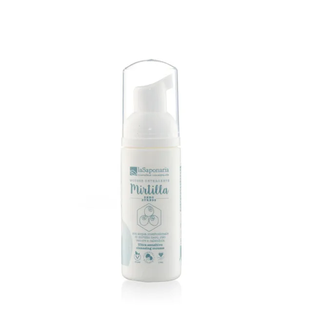 LA SAPONARIA Čisticí pěna extra jemná pro citlivou pleť BIO 50 ml