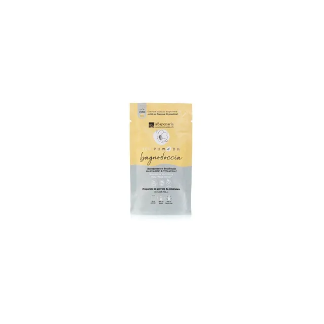 LA SAPONARIA Energizující sprchový gel v prášku Mandarinka 25 g