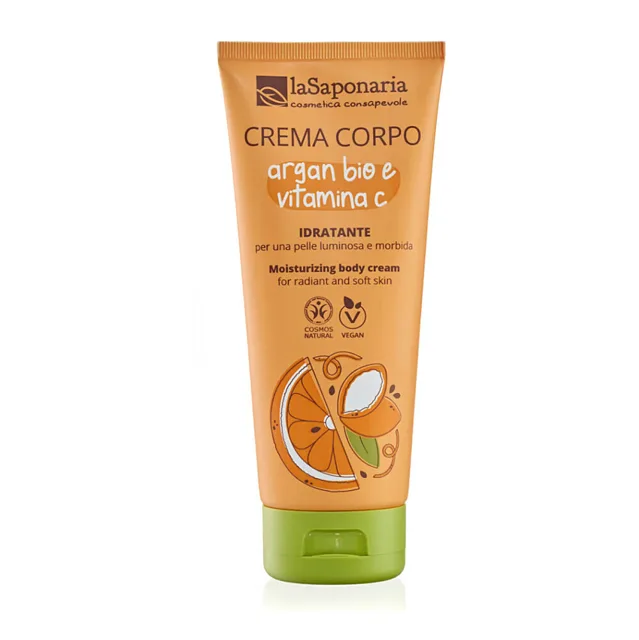 LA SAPONARIA Hydratační krém s BIO arganem a vitaminem C 200 ml