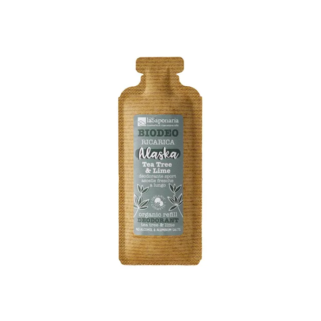 LA SAPONARIA Náplň do roll-on Alaska Limeta & Šalvěj BIO 40 ml