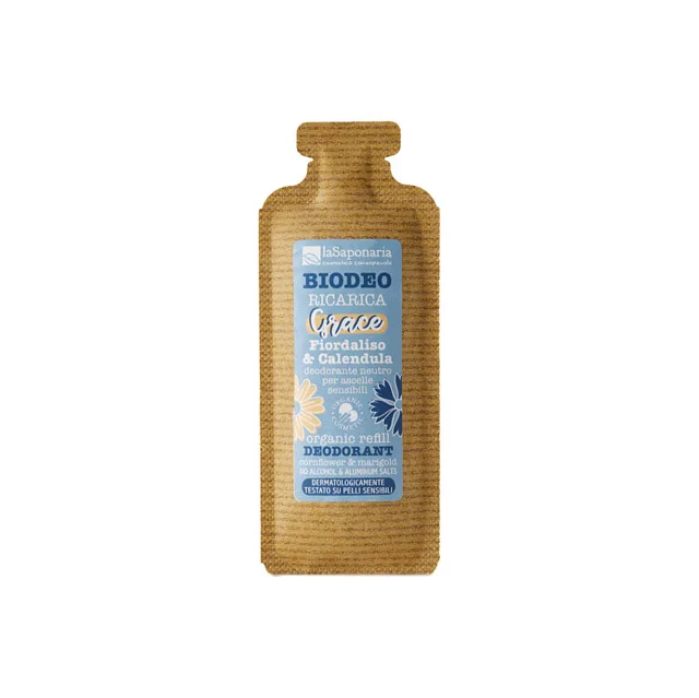 LA SAPONARIA Náplň do roll-on deodorantu Grace bez vůně BIO 40 ml