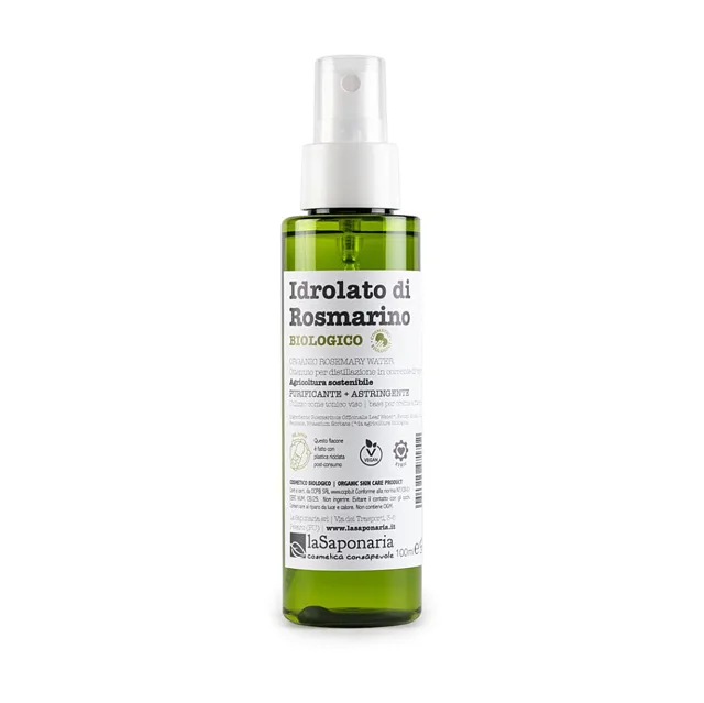 LA SAPONARIA Rozmarýnová květová voda BIO 100 ml