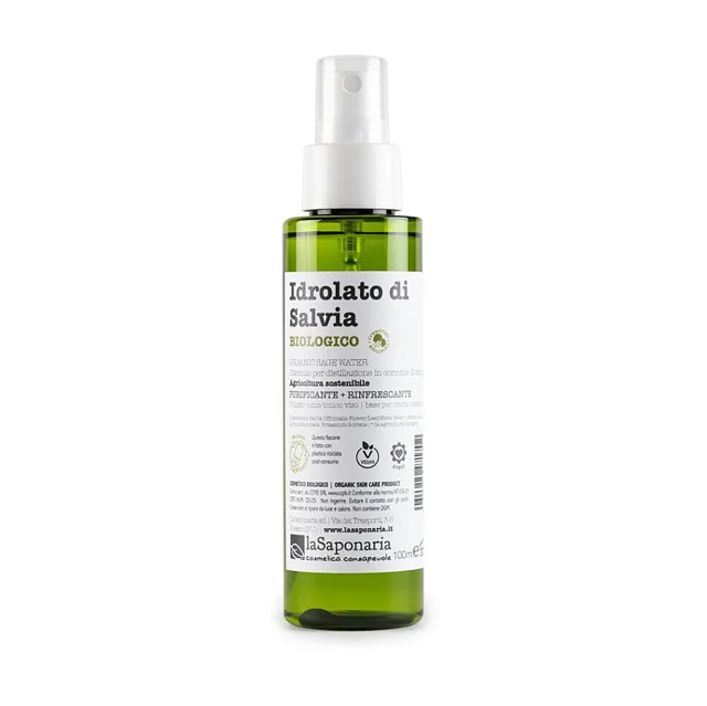 LA SAPONARIA Šalvějová květová voda BIO 100 ml