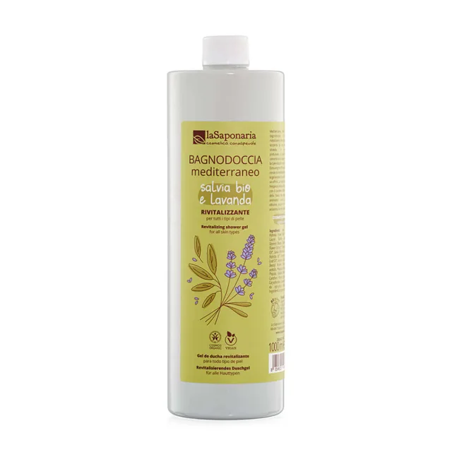 LA SAPONARIA Středomořský sprchový gel BIO 1000 ml