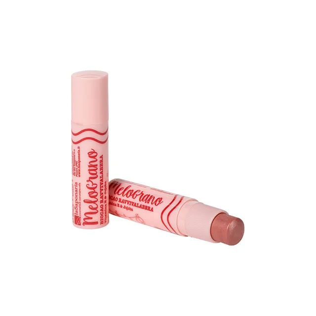 LA SAPONARIA Tónovací balzám na rty Biocao s granát.jablkem BIO 5,7 ml