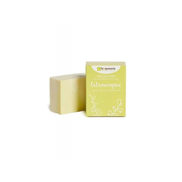 LA SAPONARIA Tuhé olivové mýdlo BIO Neutrální 100 g