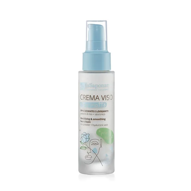 LA SAPONARIA Zmatňující pleťový krém Stay Matte BIO 50 ml