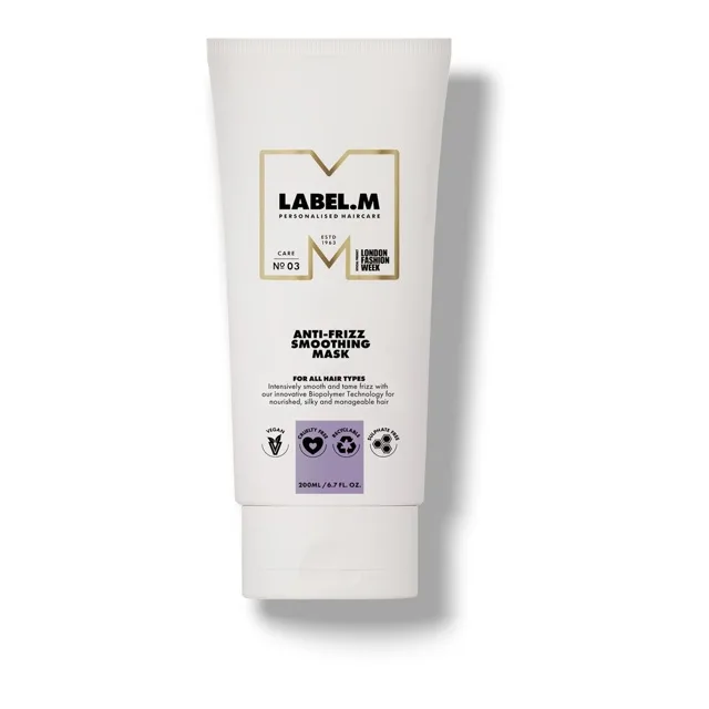 Label.M Anti-Frizz Smoothing Mask 200ml - Maska proti krepatění