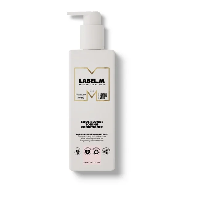 Label.M Cool Blonde Toning Conditioner 1000ml - Fialový kondicionér pro blond vlasy