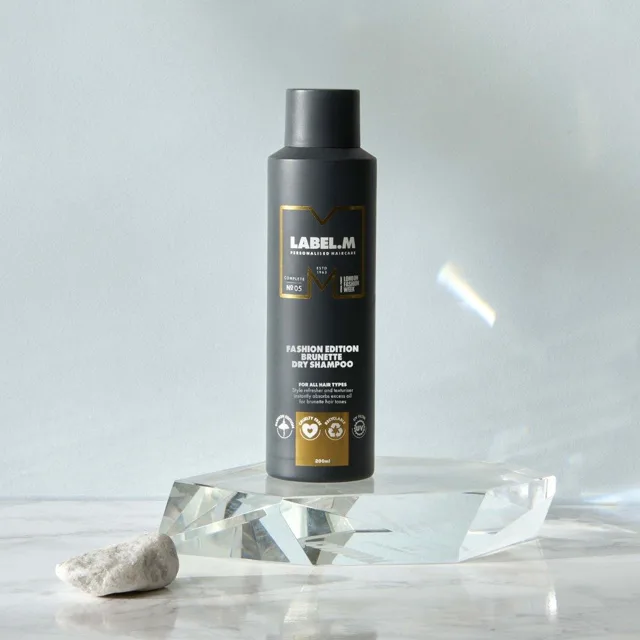 Label.M Fashion Edition Brunette Dry Shampoo 200ml - Suchý šampon pro tmavé vlasy