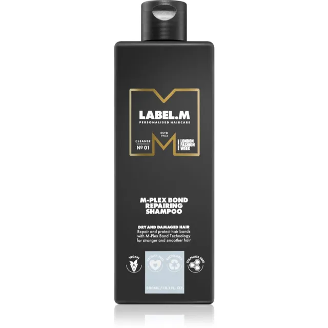 label.m M-Plex Bond Repairing Shampoo vyživující šampon pro všechny typy vlasů 300 ml