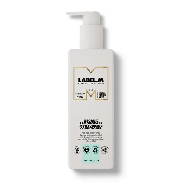 Label.M Organic Lemongrass Moisturising Conditioner 300ml - Jemný hydratační kondicionér