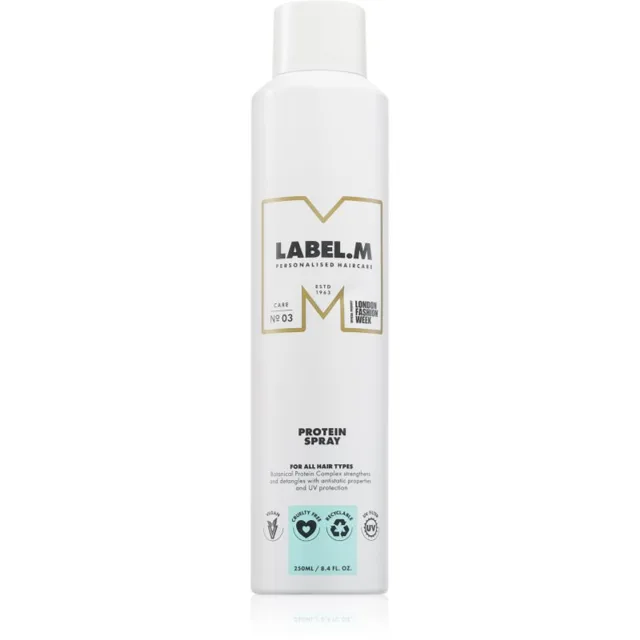 label.m Protein Spray sprej na vlasy pro snadné rozčesání vlasů 250 ml