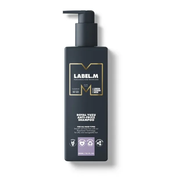Label.M Royal Yuzu Anti-Frizz Shampoo 1000ml - Šampon proti krepatění