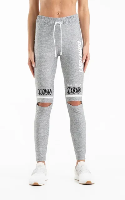 LABELLAMAFIA Dámské tepláky Essentials Grey