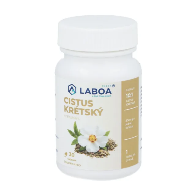 LABOA THRAX Cistus krétský 30 tobolek