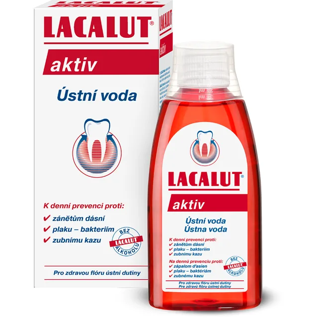Lacalut Aktiv ústní voda 300ml
