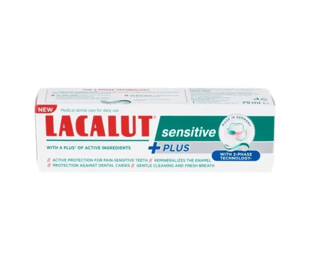 Lacalut Sensitive Plus 75 ml