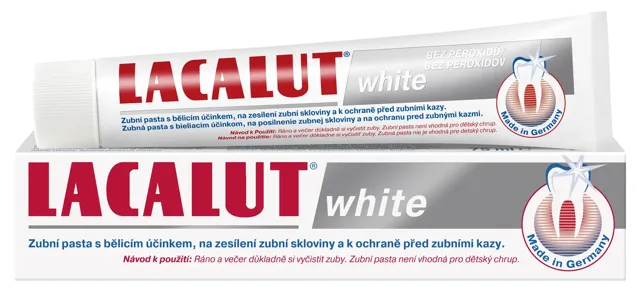 Lacalut White alpenminze zubní pasta 75 ml